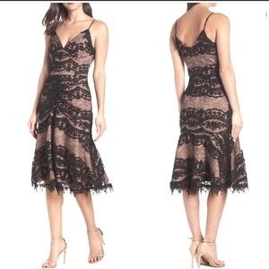 Harlyn Black Lace Dress Size: Small